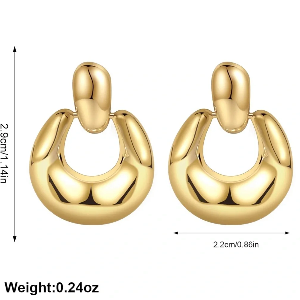 Gold Hoop Earrings
